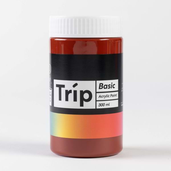 אקריליק טריפ 300 מ"ל אדום חמרה TRIP