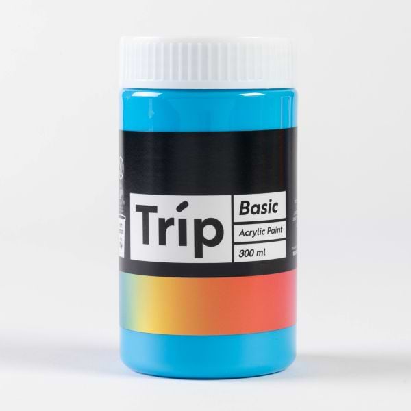 אקריליק טריפ 300 מ"ל תכלת TRIP