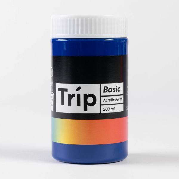 אקריליק טריפ 300 מ"ל כחול פטלו TRIP