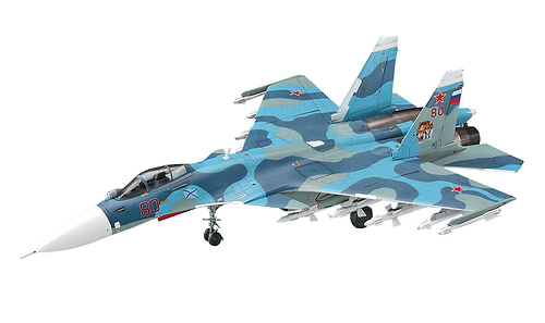 ערכת הרכבה מטוס SU-33 FLANKER D HASEGAWA