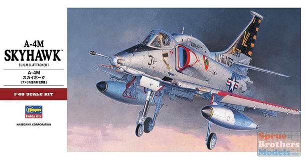 ערכת הרכבה מטוס A-4M SKYHAWK HASEGAWA
