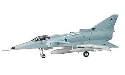 ערכת הרכבה מטוס KFIR C2 ISRAELI AIR FORCE FIGHTER HASEGAWA