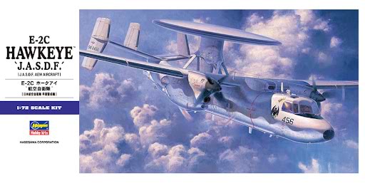 ערכת הרכבה מטוס E-2C HAWKEYE J.A.S.D.F HASEGAWA