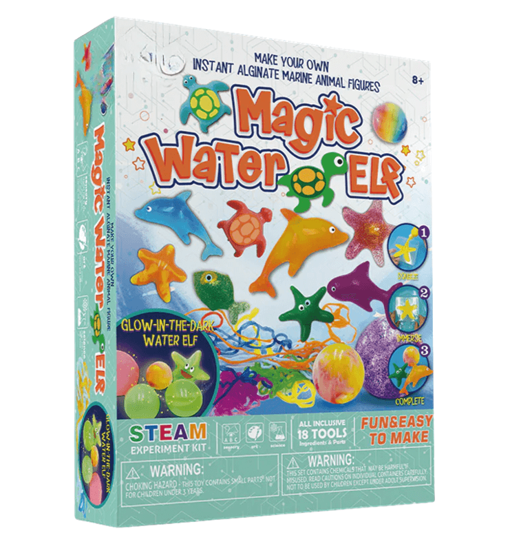 ערכת יצירה להכנת סבונים יצורים ימיים MAGIC WATER ELF