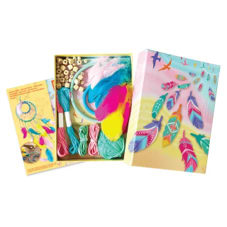 ערכת יצירה לוכד חלומות ( צהוב) DREAMCATCHER ART SET BOX CANDIY