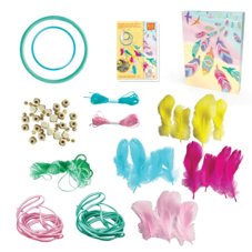 ערכת יצירה לוכד חלומות ( צהוב) DREAMCATCHER ART SET BOX CANDIY