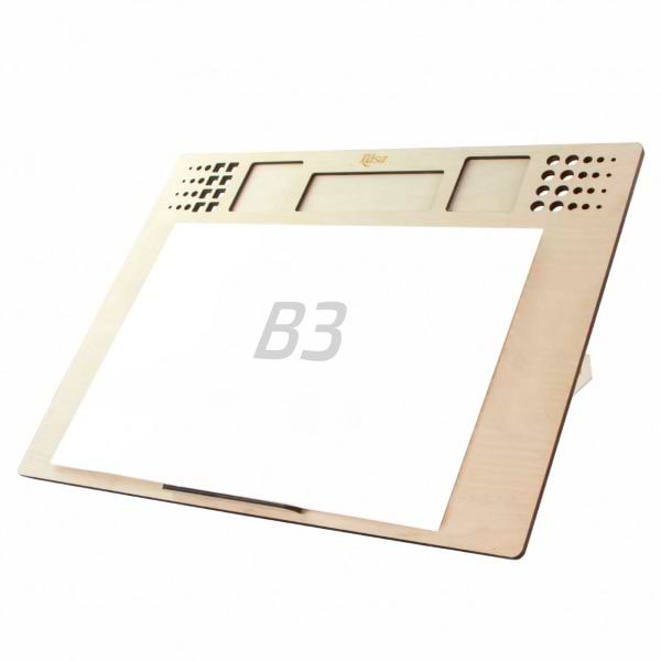 כן ציור שולחני עם חורים 63/48 DASK TABLET EASEL ROSA 
