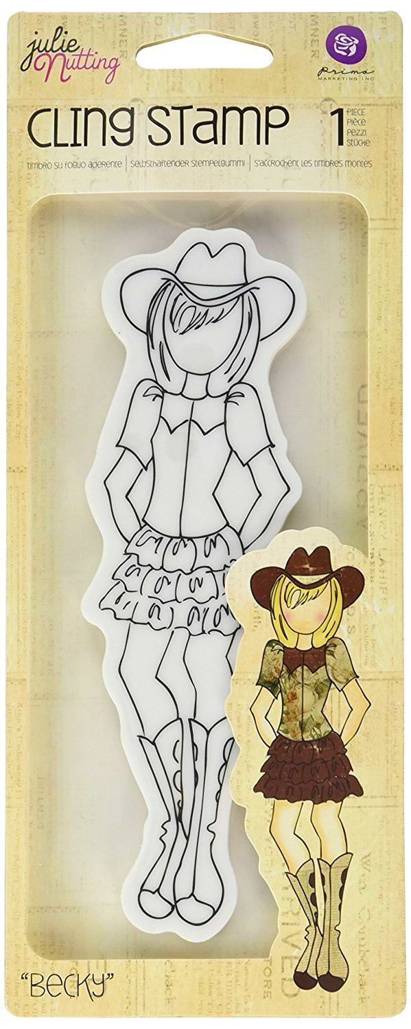 חותמת  BECKY CLING STAMP 1