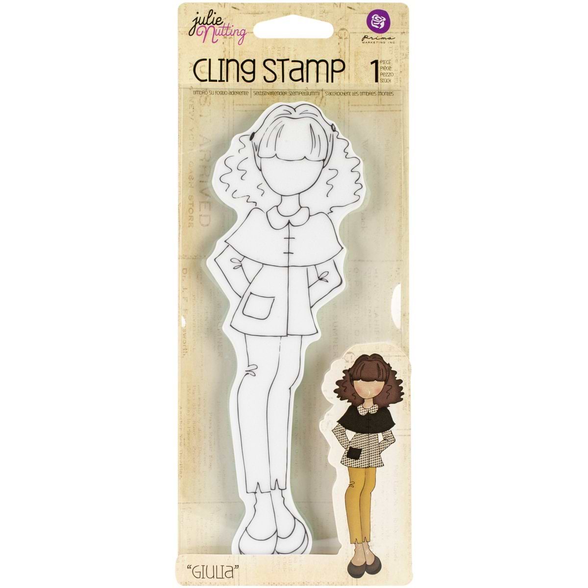 חותמת  GIULIA CLING STAMP 1