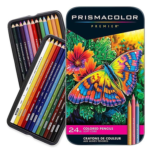 סט 24 עפרונות PRISMACOLOR PREMIER