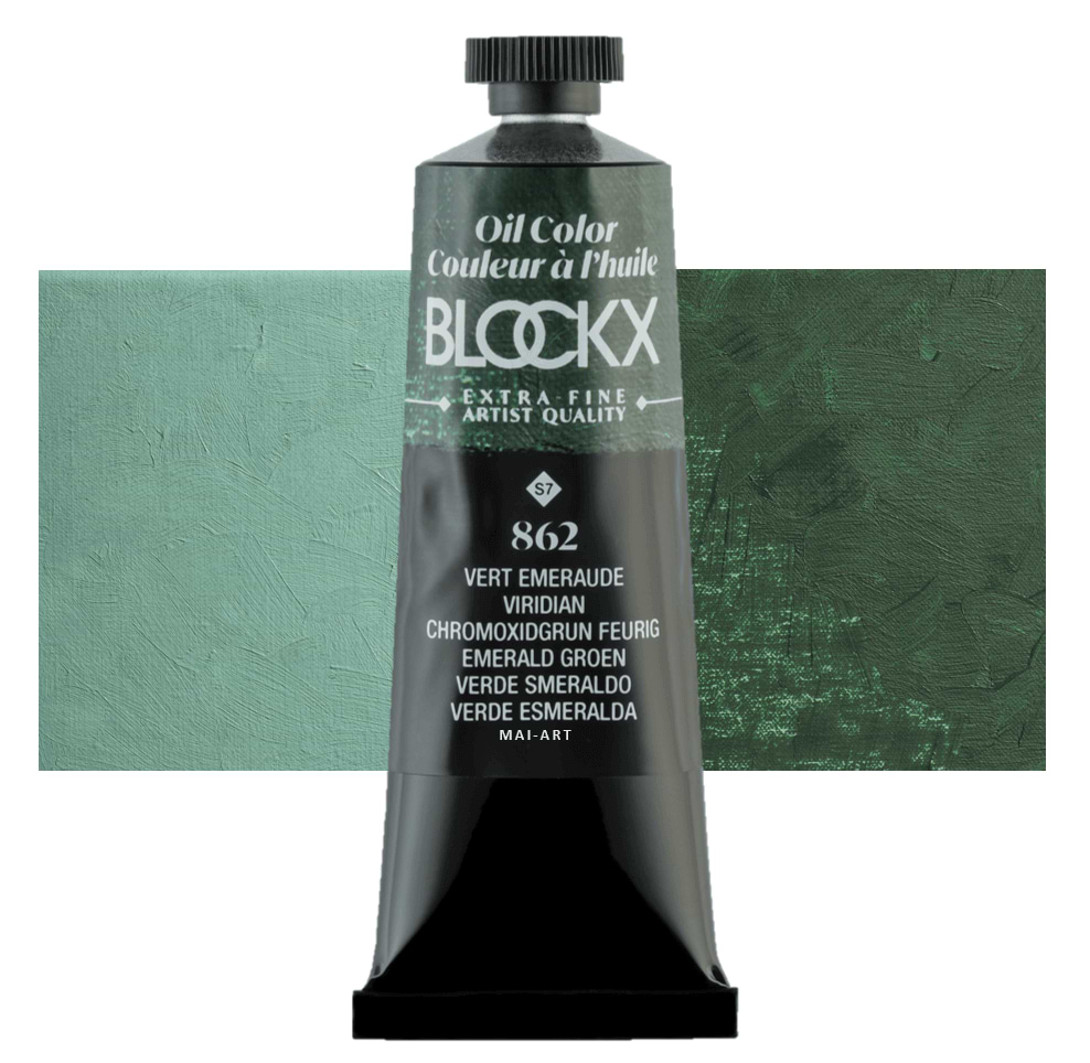 צבע שמן בלוקס 35מ"ל סדרה 7 BLOCKX VIRIDIAN 862