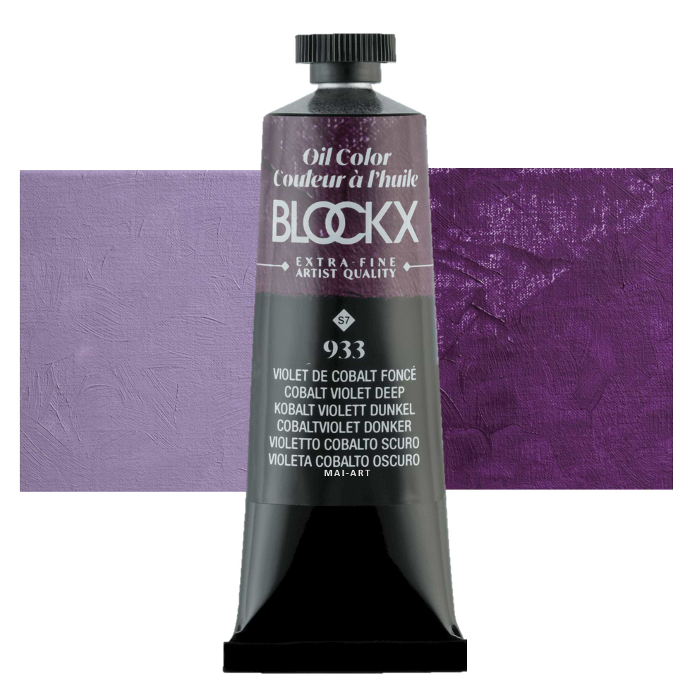 צבע שמן בלוקס 35מ"ל סדרה 7 BLOCKX  Cobalt Violet Deep 933