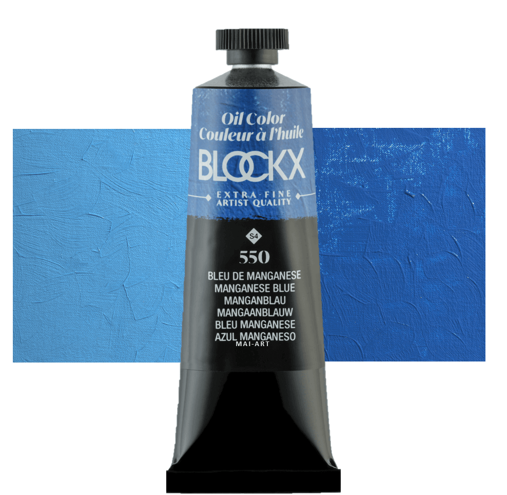 צבע שמן בלוקס 35מ"ל סדרה 4 BLOCKX  Manganese Blue 550