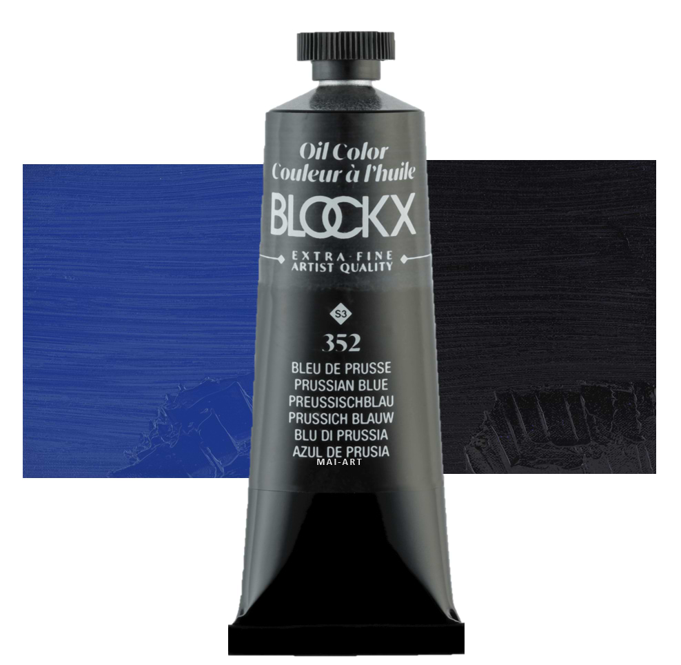 צבע שמן בלוקס 35מ"ל סדרה 3 BLOCKX  Prussian Blue 352