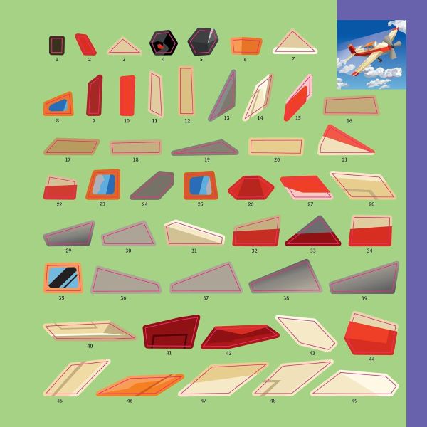 חוברת מדבקות PAINT BY STUCKER KIDS TRUKS TRAINS &MORE