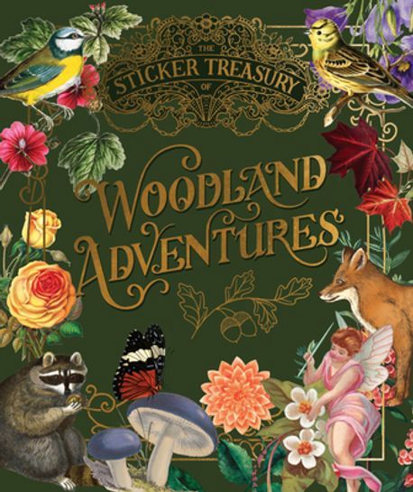 ספר מדבקות THE STICKER TREASURY OF WOODLAND ADVENTURES