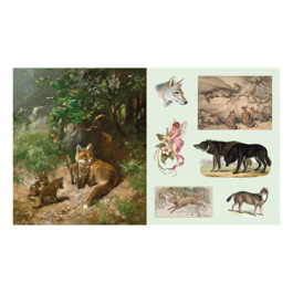 ספר מדבקות THE STICKER TREASURY OF WOODLAND ADVENTURES