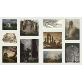 ספר מדבקות THE STICKER TREASURY GHOSTS &DARK CURIOSITIES