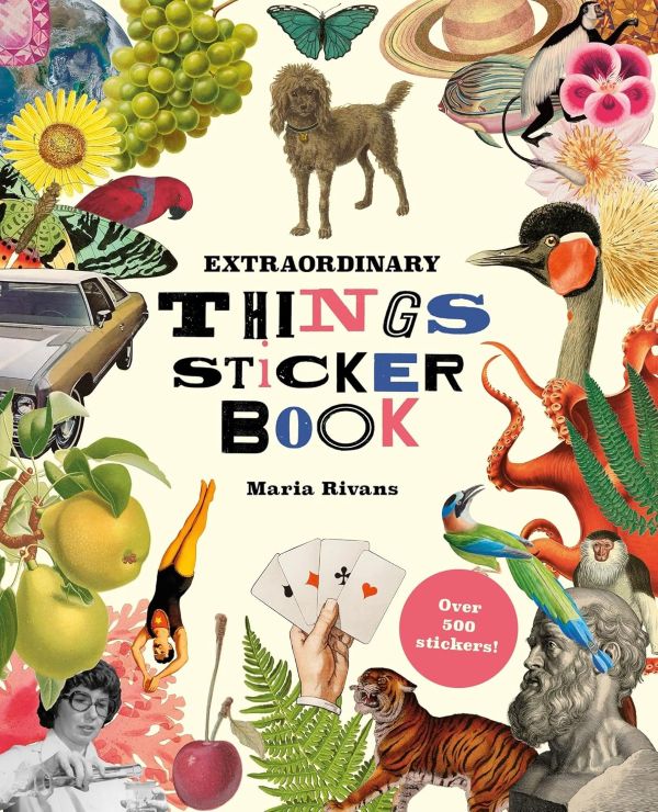 ספר מדבקות EXTRAORDINARY THINGS STICKER BOOK