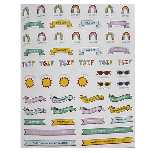 ספר מדבקות  SO.MANY PLANNER STICKERS DECORATE, ORGANIZE AND BRIGHTEN