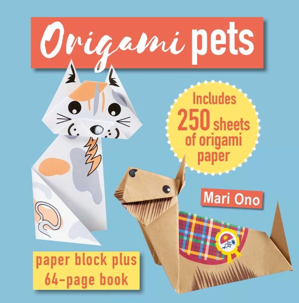ערכת ספר אוריגמי ORIGAMI PETS - MARI ONO