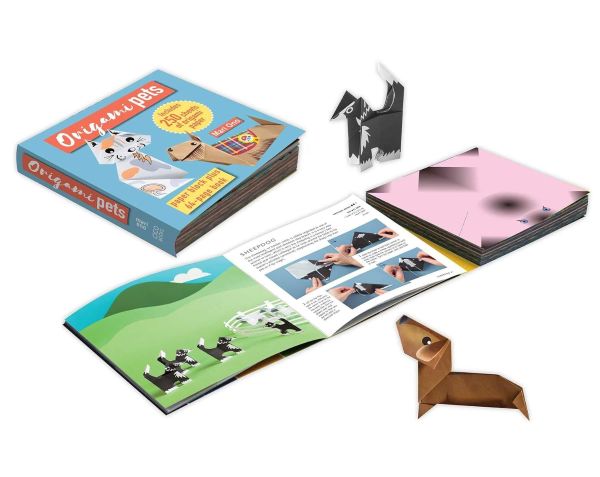 ערכת ספר אוריגמי ORIGAMI PETS - MARI ONO