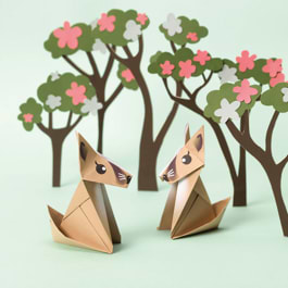 ערכת ספר אוריגמי ORIGAMI PETS - MARI ONO