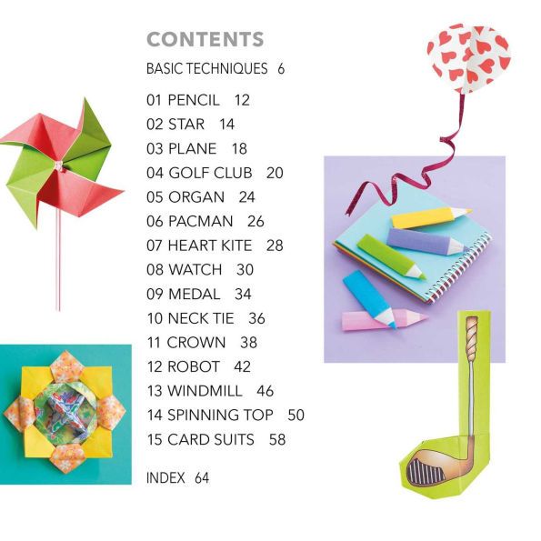 ערכת ספר אוריגמי ORIGAMI CREATIVE JAPANESE - MARI ONO 