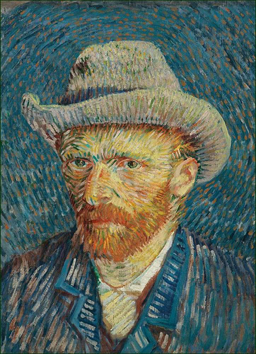 פאזל 1000 פורטרט וינסנט ואן גוך  VINCENT VAN GOGH SELF PORTRAIT