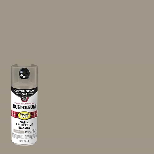 ספרי צבע סאטן COSTOM SPRAY 5 IN1 STOPS RUST DRIFTWOOD