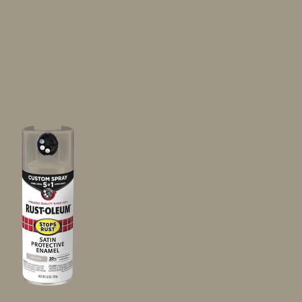 ספרי צבע סאטן COSTOM SPRAY 5 IN1 STOPS RUST DRIFTWOOD