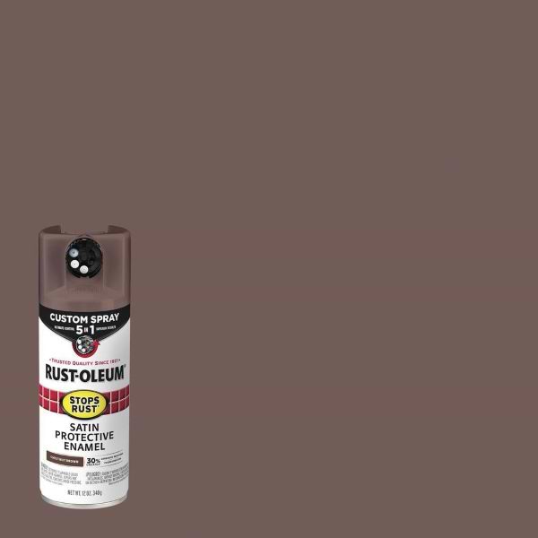 ספרי צבע סאטן COSTOM SPRAY 5 IN1 CHESTNUT BROWN