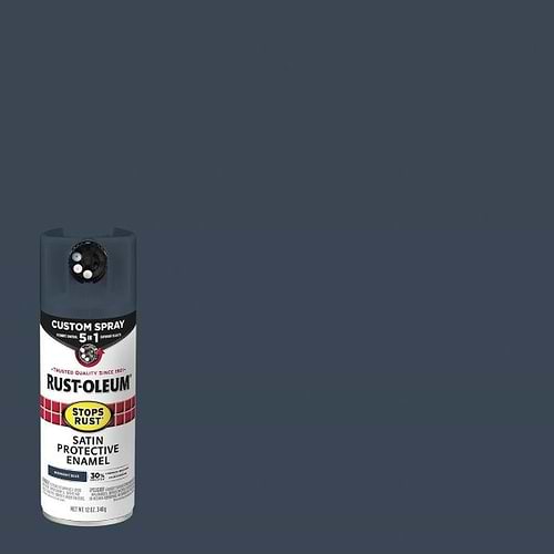 ספרי צבע סאטן COSTOM SPRAY 5 IN1 STOPS RUST MIDNIGHT BLUE