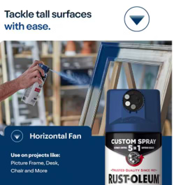 ספרי צבע מט COSTOM SPRAY 5 IN1 STOPS RUST BROWN