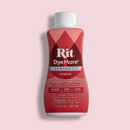 צבע לצביעת בדים - סינתטים Rit Racing Red