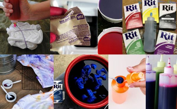 צבע לצביעת בדים טבעיים באבקה Rit  all purpose dye
