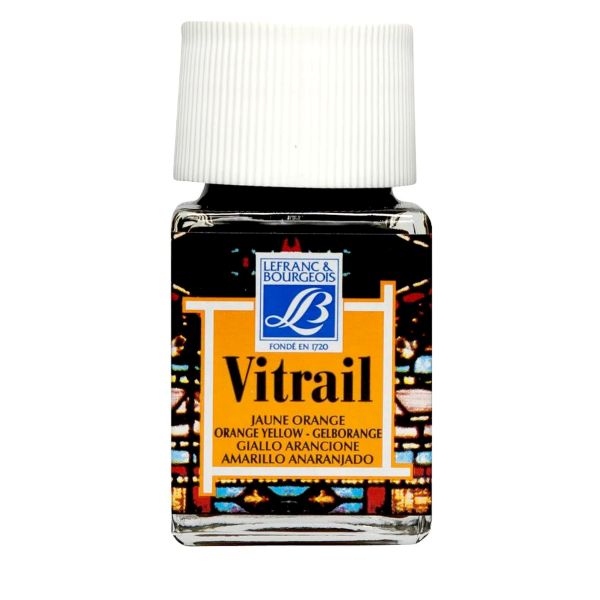 ORANGE YELLOW 231 VITRAIL LEFRANC 