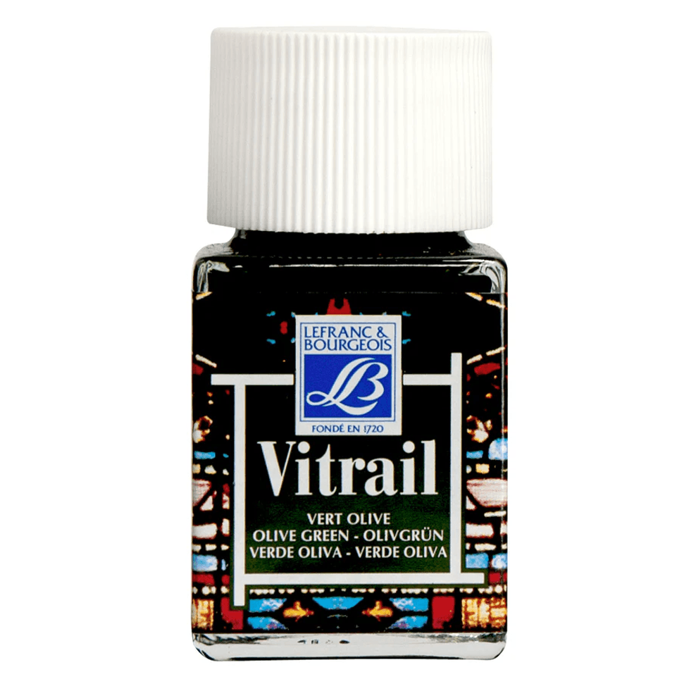 OLIVE GREEN VITRAIL LEFRANC 