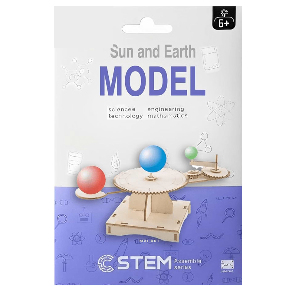 ערכת הרכבה מערכת השמש SUN AND EARTH MODEL