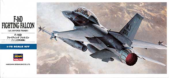 ערכת הרכבה מטוס F-16D FIGHTING FALCON HASEGAWA