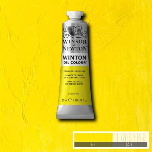 WINTON OIL COLOUR 87 CADMIUM LEMON HUE