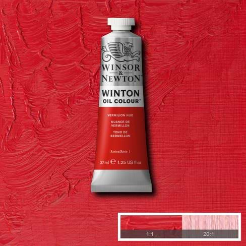WINTON OIL COLOUR 682 VERMILION HUE