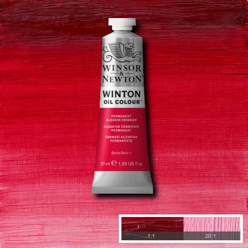 WINTON OIL COLOUR 468 PERMANENT ALIZARIN CRIMSON