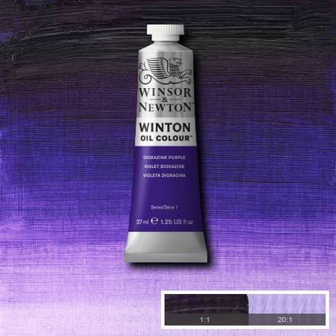 WINTON OIL COLOUR 229 DIOXAZINE PURPLE