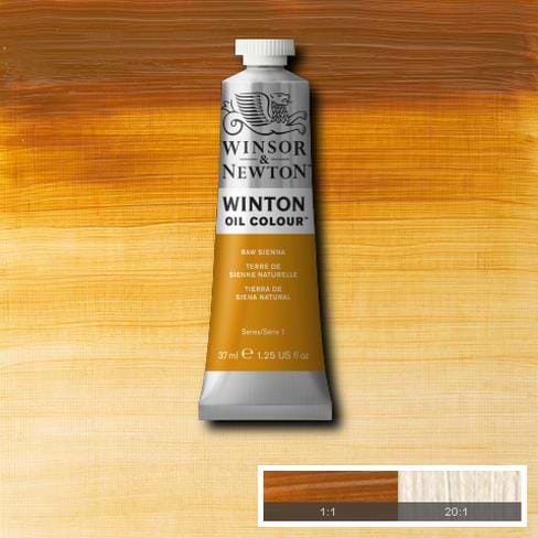 WINTON OIL COLOUR 552 RAW SIENNA