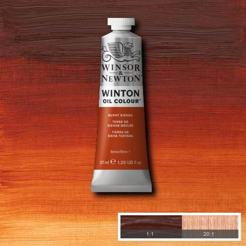 WINTON OIL COLOUR 74 BURNT SIENNA