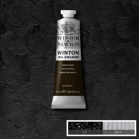 WINTON OIL COLOUR 331 IVORY BLACK