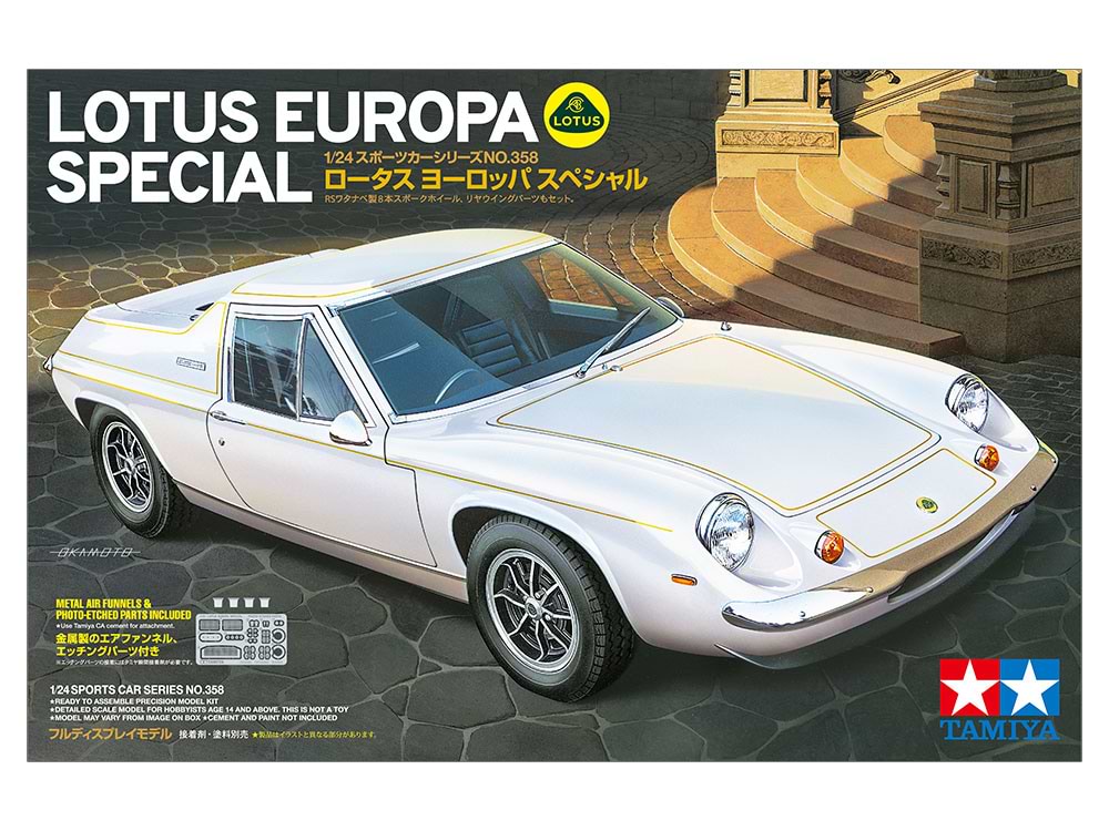 ערכת הרכבה מכונית LOTUS EUROPA SPECIAL TAMIYA
