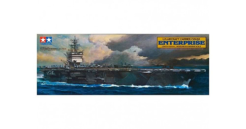 ערכת הרכבה משחתת U.S AIRCRAFT CARRIER CNV 65 ENTERPRISE TAMIYA