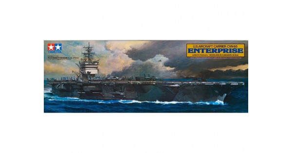 ערכת הרכבה משחתת U.S AIRCRAFT CARRIER CNV 65 ENTERPRISE TAMIYA
